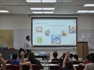 STEM Saturday participants in class