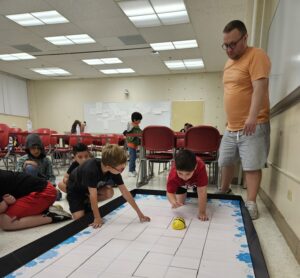 STEM Saturday participants in class